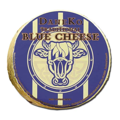 Vista 3 de DaneKo Queso azul danés (rueda de aprox. 5,5 libras)