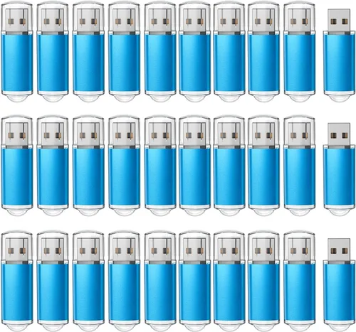 Vista 15 de RAOYI 10 unidades de 1 GB USB Flash Drive 1G Pen Drive USB 2.0 Memory Stick Thumb Drive Negro