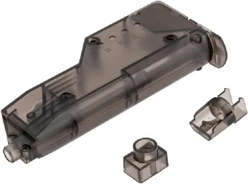 Vista 4 de Lancer Tactical Universal 150 Round Airsoft BB Speedloader con adaptador