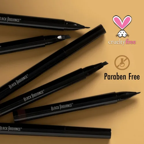 Vista 6 de Black Radiance Eye Appeal™ Micro Brow Pen Marrón Oscuro