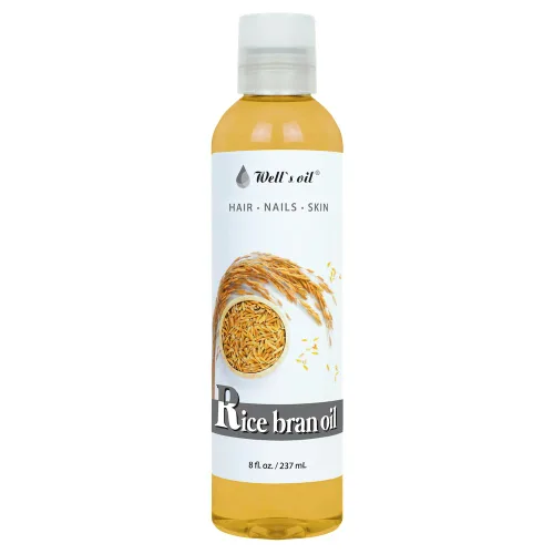 Vista 9 de Well's Oil Aceite de salvado de arroz 4 onzas Aceite de salvado de arroz 100% puro (aceite portador) Para piel y cabello Cremas y lociones