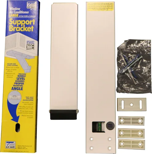 Vista 3 de A/C Safe AC-160 Soporte universal de aire acondicionado para ventana resistente