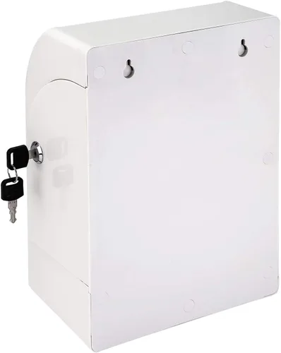 Vista 4 de Amazon Basics Urna ABS con cerradura y llave, no transparente