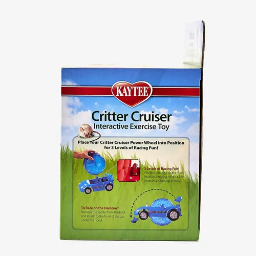 Vista 6 de Kaytee Critter Cruiser juguete para animales pequeños, los colores pueden variar.