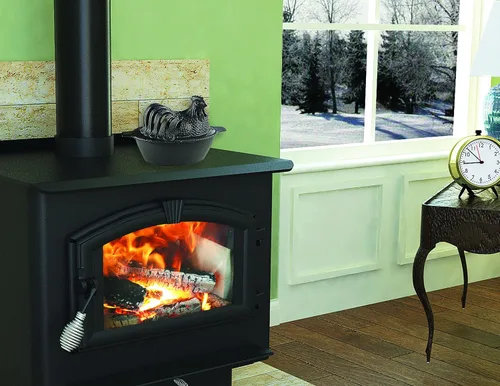 Vista 2 de US Stove Hervidor Vaporera de Pollo, Para Uso con Estufa Caliente, Hierro Fundido, Negro