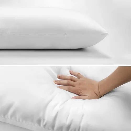 Vista 7 de Fundas de cojín decorativas para cama, diseño de pueblo de invierno, escena de invierno, con una casa victoriana en un entorno nevado, fundas