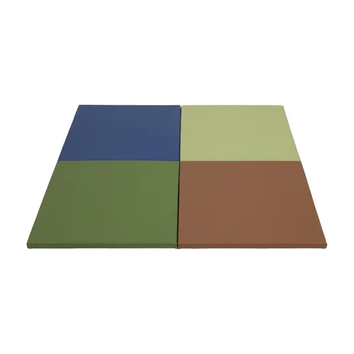 Vista 14 de ECR4Kids SoftZone Play Patch - Tapete de actividades cuadrados, paquete de Surtido