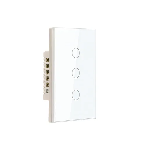 Vista 11 de Interruptor de luz inteligente necesita cable neutro, una sola banda, negro 1 botón 4.65 x 2.83 x 1.34 pulgadas, solo Wi-Fi de 2.4 GHz, funciona