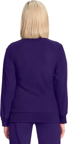 Vista 15 de Infinity by Cherokee 2391A - Chaquetas médicas con cremallera frontal para mujer, tela elástica en 4 direcciones