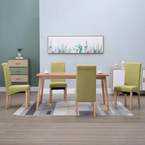 Vista 19 de Dining Chairs 2 Pcs Black Fabric,Living Room Dining Chairs,Counter Dining Chairs Suitable for Daily Dining Or Special Events Such As Meetings