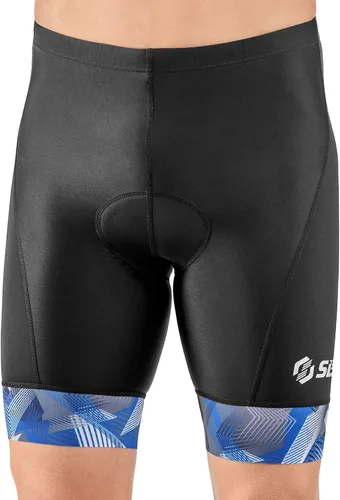 Vista 9 de SLS3 Triathlon Shorts Mens - Padded Tri Shorts Mens Triathlon Shorts - 2 Pocket FX Triathalon Shorts, Medium Compression