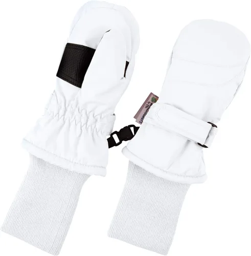 Vista 22 de Zelda Matilda - Mitones impermeables de invierno para niños pequeños y bebés, aislación de 3M Thinsulate 100G Negro