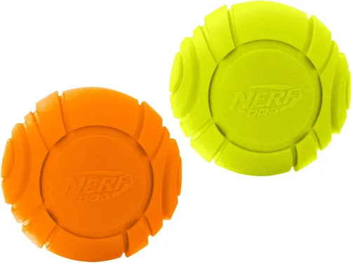 Vista 2 de Nerf Dog Sonic Ball - Juguetes para perros, ligeros, duraderos y resistentes al agua, 2.5 pulgadas, para razas pequeñas/medianas/grandes, paquete