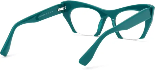 Vista 6 de Zeelool Elegantes lentes de bloqueo de luz azul semisin montura para mujer Kyle FP0099