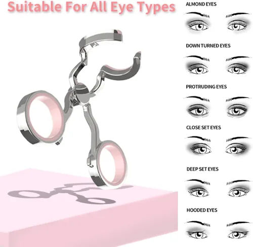 Vista 3 de Ayudas para el uso de lentes de contacto, estirador portátil de párpados para lentes de contacto, herramienta de uso de lentes de contacto