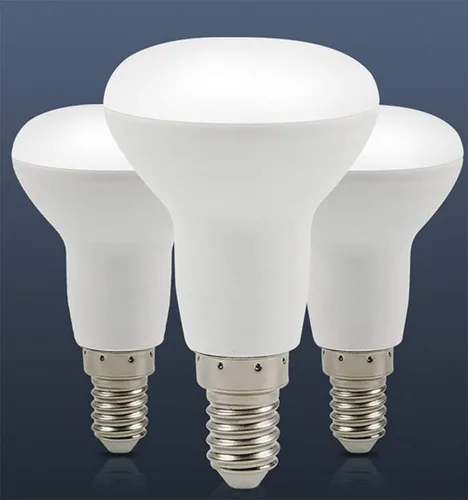 Vista 5 de Lámpara LED R50 E14 Base 5W (equivalente a bombilla incandescente de 45 W) Iluminación interior Blanco cálido 3000K 470lm120 ° Ángulo de haz de luz