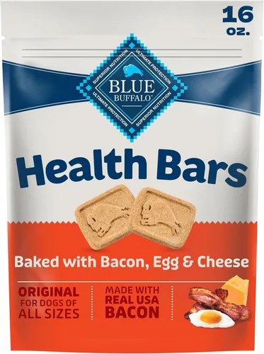 Vista 24 de Blue Buffalo Health Bars - Mini galletas para perros con huevo y queso