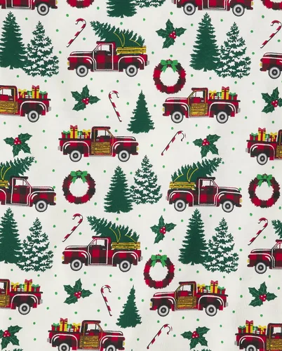 Vista 3 de The Childrens Place - Conjunto de pijama de Navidad a juego para la familia ajuste cómodo 100 algodón adulto niño grande niño pequeño bebé