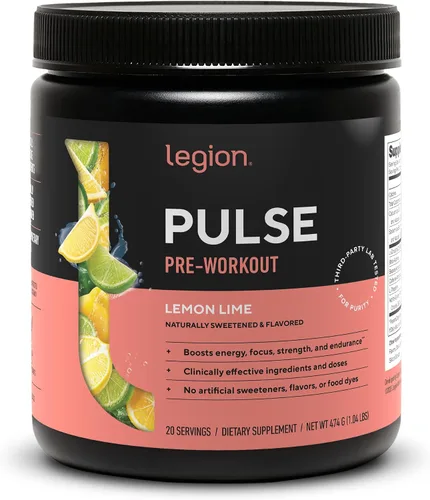 Vista 14 de LEGION Pulse Pre Workout - Bebida preentrenamiento de óxido nítrico totalmente natural para aumentar la energía, sin creatina, endulzada