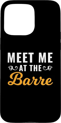 Vista 31 de Ballet Meet Me at The Barre for Ballerina Trainer Dancing Case for iPhone 16