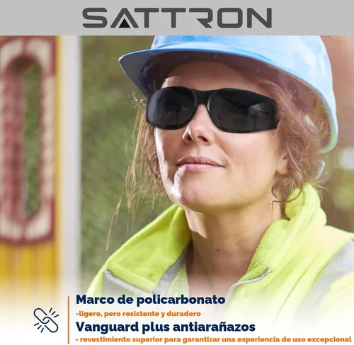 Vista 3 de 100 paquetes de gafas de seguridad teñidas, gafas protectoras resistentes a arañazos e impactos, lentes de policarbonato de humo oscuro para Paquete