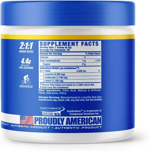 Vista 2 de Ronnie Coleman Signature Series BCAA XS - Polvo con aminoácidos esenciales, recuperación muscular después del entrenamiento, mezcla de bebida