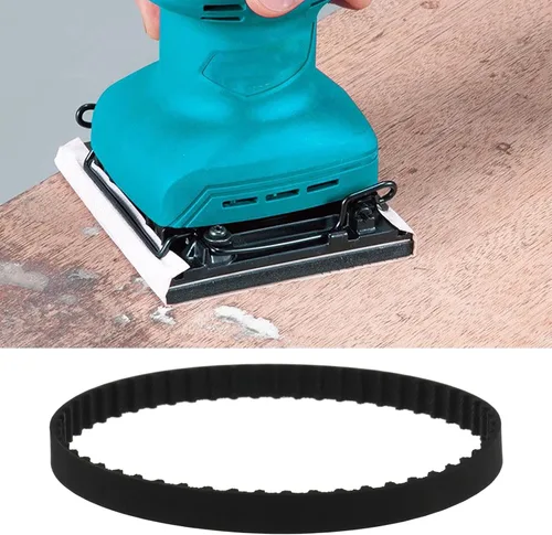 Vista 3 de 2 correas de transmisión 429964-32 compatibles con Black and Decker Sander BR300 11 pulgadas de longitud 1/5 pulgadas separación de dientes paso 55