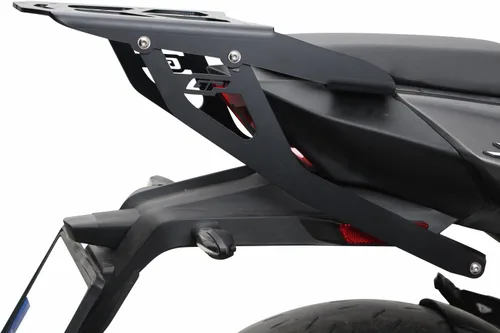 Vista 4 de GP Kompozit Portaequipajes trasero negro compatible con Bajaj Dominar 250 / Dominar 400 2017-2023