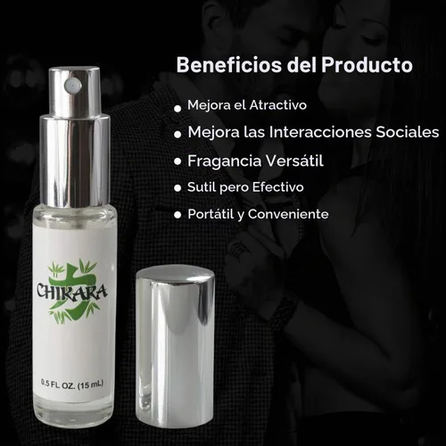 Vista 4 de Chikara - Colonia de feromonas para hombre Spray de larga duración 0.5 fl oz Paquete de 1