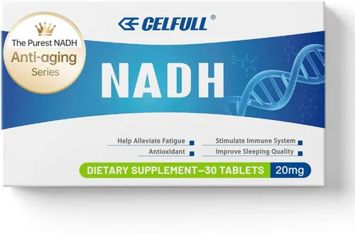 Vista 7 de CELFULL NADH Suplemento Enchance NMN Alternativo NAD+ Suplemento para apoyo inmunitario, refuerzo antienvejecimiento, cognición cerebral