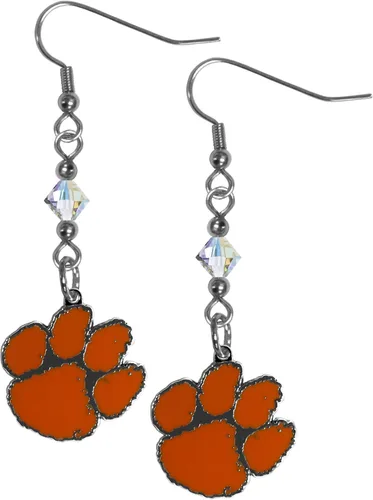 Vista 33 de Siskiyou Sports Pendientes colgantes de cristal de la NCAA