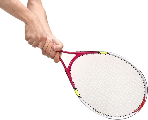 Vista 7 de Raquetas de tenis recreativas para adultos y jóvenes, raqueta de tenis de 23 pulgadas, el mejor kit de iniciación, raquetas de tenis súper ligeras