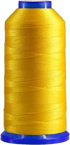 Vista 11 de Selric [1200 yardas/26 colores disponibles] Tex 135 Hilo de nailon unido para costura de cuero 420D/3 T135#138 Hilo de tapicería resistente