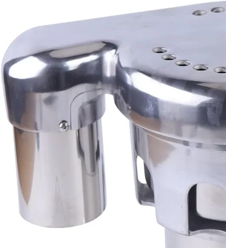 Vista 5 de Extractor de jugo comercial Frutas y verduras Juicer centrífugo resistente de acero inoxidable para frutas y verduras