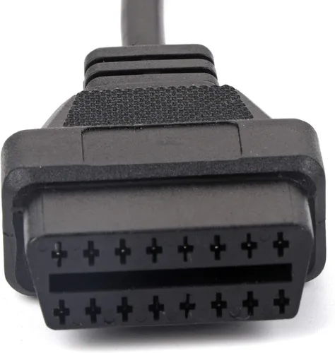 Vista 4 de Adaptador OBD1 a OBD2 GM, OBD2 a OBD1 GM, OBD1 12 pines a OBD2 16 Pines, OBD 1 escáner lector de código de cable herramienta de diagnóstico