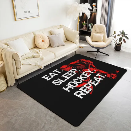 Vista 9 de Erosebridal Alfombra de área de fiesta de bolos para niños y niñas, alfombra de sala de estar de 3 x 5, alfombra con marco de agua y fuego