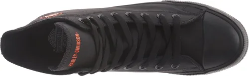 Vista 5 de Harley-Davidson men's Baxter Leather Motorcycle Casual Sneaker
