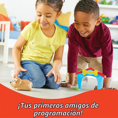 Vista 2 de Learning Resources Coding Critters Ranger & Zip, juego de 22 piezas, a partir de 4 años, juguete de codificación temprana sin pantalla para niños