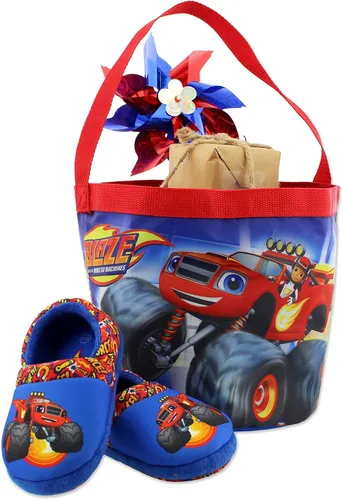 Vista 7 de Blaze and the Monster Machines - Cesta de regalo de nailon para niños