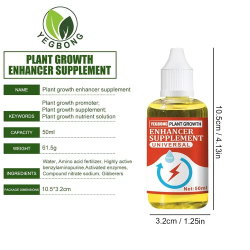 Vista 9 de Suplemento potenciador del crecimiento de plantas, 1.7fl oz de hormona de enraizamiento de raíces para esquejes, crecimiento de raíces de plantas