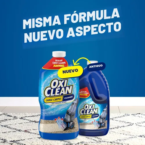 Vista 2 de OxiClean Solución líquida limpiador de alfombras grande, 64 fl oz