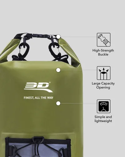 Vista 2 de 3D MAXpider Mochila de bolsa seca con tapa enrollable