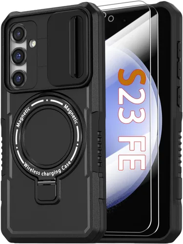 Vista 83 de Funda magnética para Samsung Galaxy Note 20 Ultra con soporte de anillo [con protector de pantalla] [Compatible con carga inalámbrica MagSafe] Funda