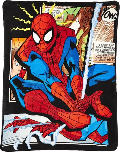 Vista 6 de Northwest Manta de Spiderman Micro Raschel, 46" x 60", Swing City