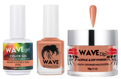 Vista 190 de WAVEGEL - Juego de gel de remojo, laca de uñas y polvo acrílico a juego - Colección Simplicity - #P109 Blizzard