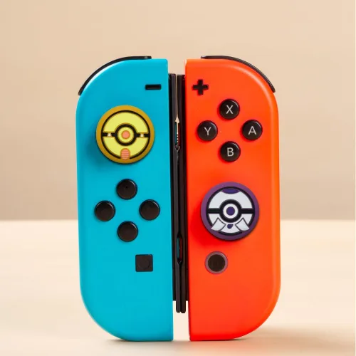 Vista 4 de PERFECTSIGHT Tapas de agarre para el pulgar, bonita tapa de joystick para Nintendo SwitchSwitch LiteSwitch OLED, 4 piezas de cubierta de botón