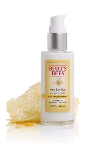 Vista 7 de Loción nutritiva Burt's Bees, crema de noche, 1.8 onzas, crema para el día, 2 onza