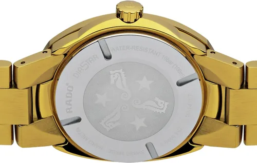 Vista 3 de Rado Reloj automático suizo original DiaStar para hombre, Oro, Vintage