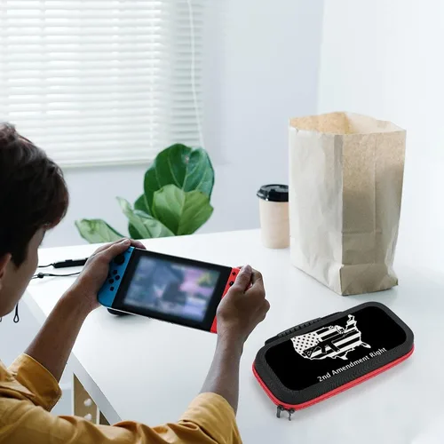Vista 6 de 2nd Amendment Gun Rights Switch - Funda protectora para Nintendo Switch