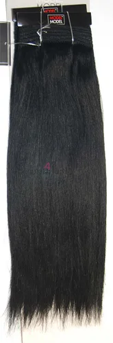 Vista 2 de Model Model Dreamweaver - Extensiones de cabello 100% humano Yaky de 12 pulgadas #1